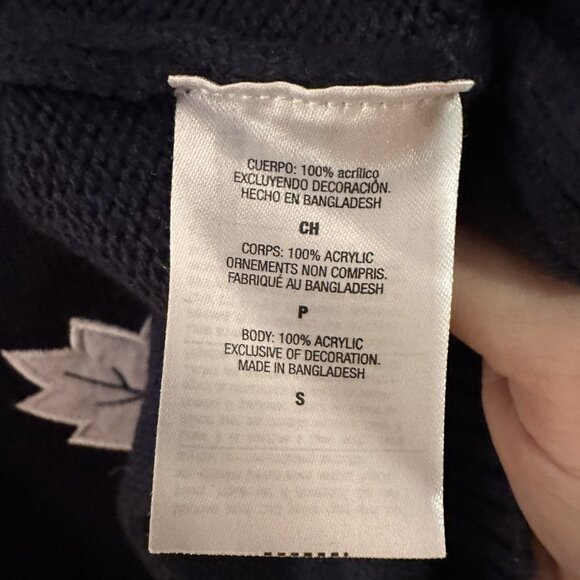 Vintage Toronto Maple Leafs NHL 1/4 zip sweater - Picture 4 of 4
